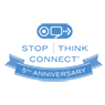 Stop.Think.Connect. 5th Anniversary Logo